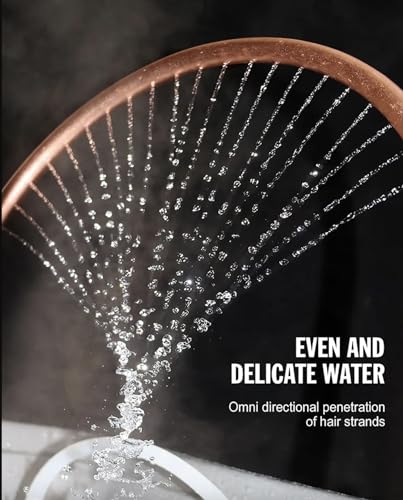 Water Circulation Rack for Head Hair Salon,Head Spa Equipment Frame with Metal Fixing The Retaining Rings, Massage Salon & Spa Equipment, Spa Basin Faucet, 180° Arc Design, 21 Water Outlet Holes - Image 3