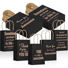 Black Thank You Gift Bags