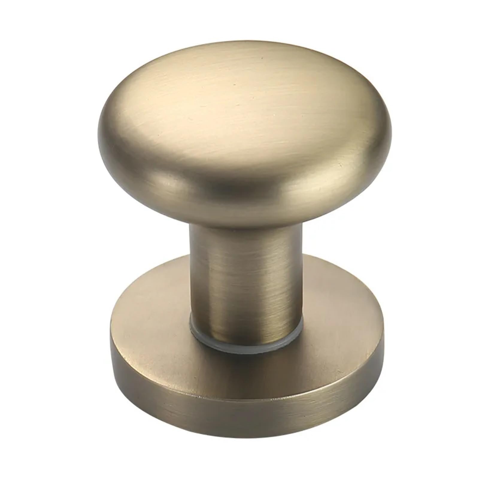 Nbmfdsry Qinggu Closet Gate Lock, Door Lock Silent Concealed Zinc Alloy Single Face Keyless Circular 1Pcs(Qinggu)