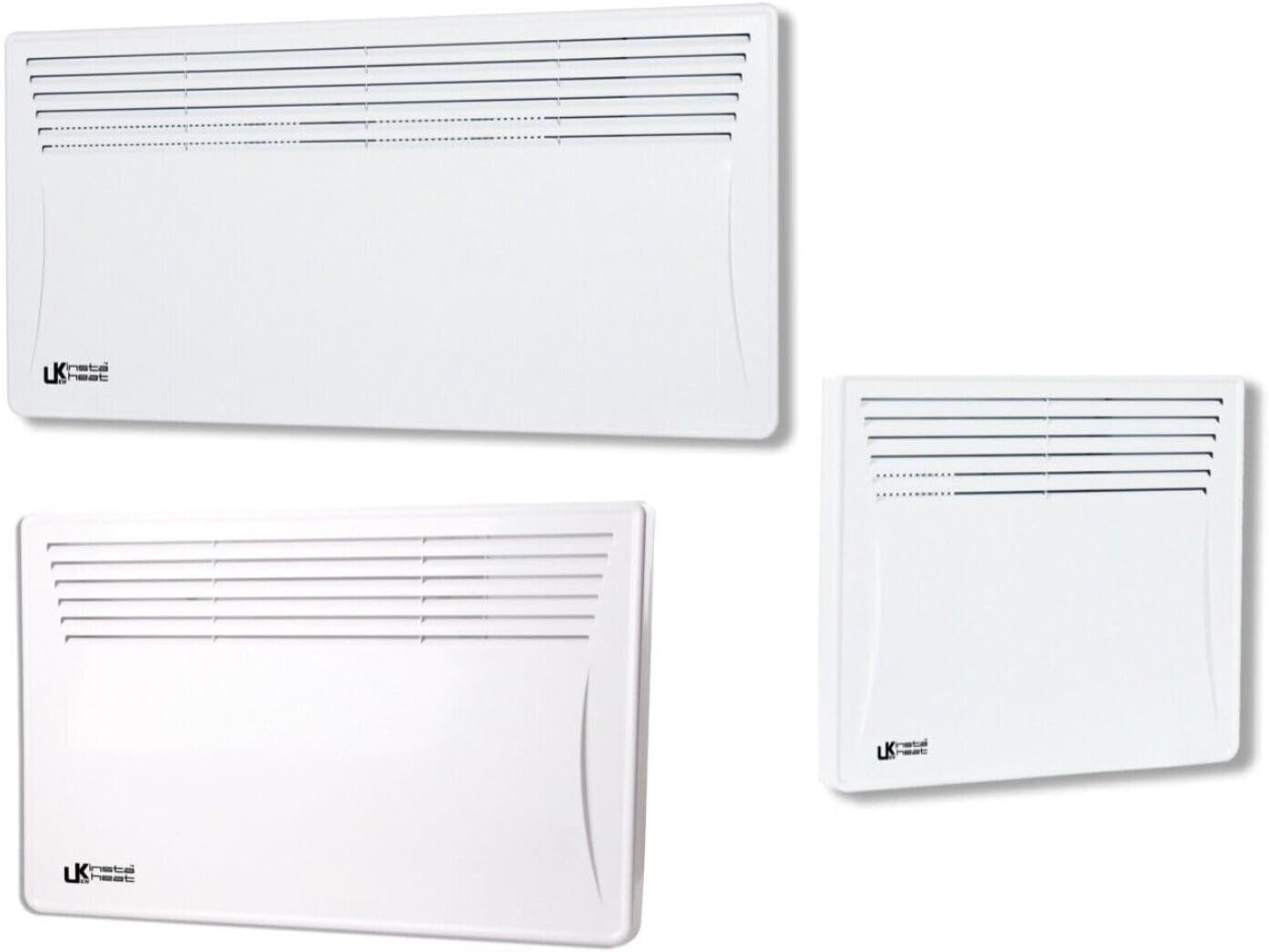 UKEW Electric Panel Radiator Heater Slimline Wall Mounted & Free
