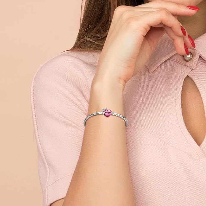 2024 Graduation Cap Charms Owls Compatible for Bracelets Heart Graduation Beads Pendants Jewelry - Image 3