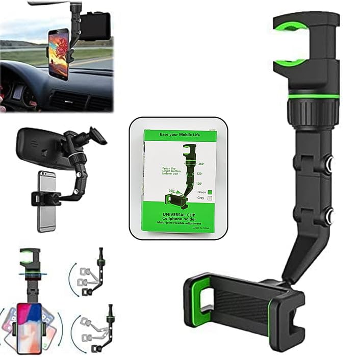 Oblivion Car Mobile Holder for Dashboard 1 Pc – Windshield & Air Vent Cardles H3 Car Phone Mount with 360° Rotation, Strong Suction Cup, Shockproof & Single Hand Use, Universal for All Smartphones-image-25