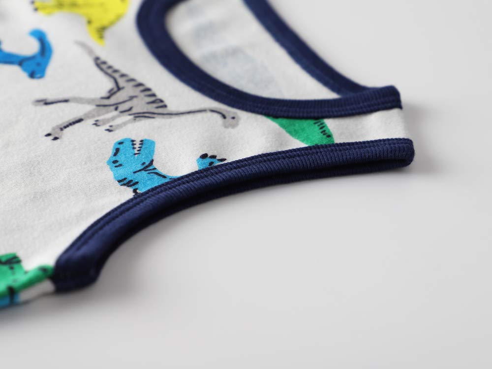 HUAER& Kleinkinder Jungen 2–3 Pack Tank Tops - Mehrfarbig - 3 Jahre (Höhe 100 cm)