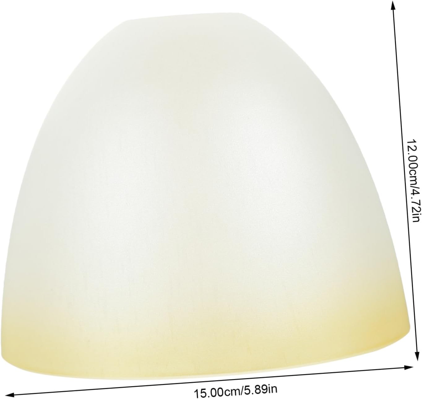 Glass Lamp Shade Replacement Cylinder Light Fixture Cover for Ceiling Lamp