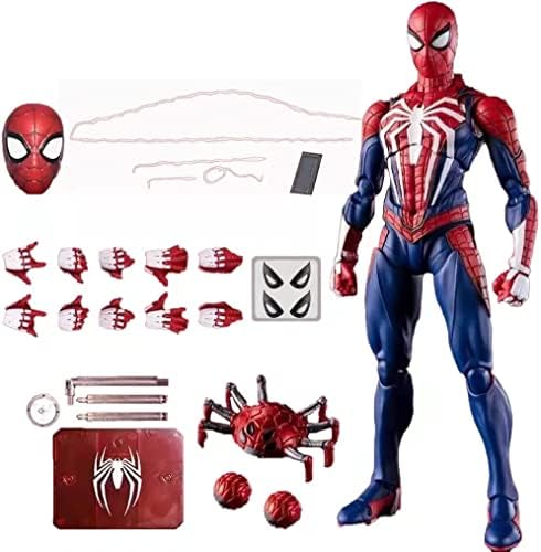 ysghlem Spiderman Movie Heroes - Spiderman Action Figure - Spiderman Toy - Spiderman Figure (Blue)…