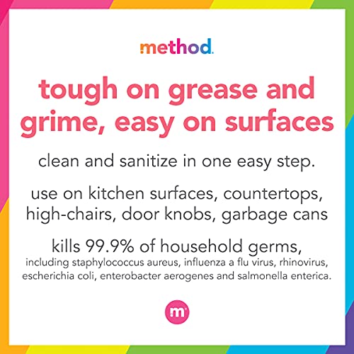 Method Antibacterial All-Purpose Cleaner Spray, Bamboo, Kills 99.9% Of Household Germs, 28 Fl Oz #TOP2