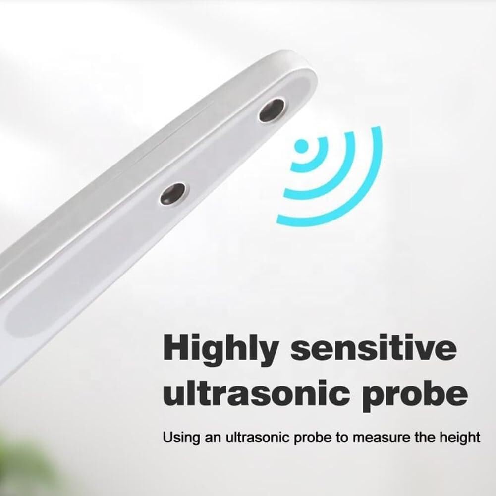Bilancia Professionale per Medici, capacità 440 libbre, analizzatore di Altezza e Grasso corporeo a ultrasuoni con Controllo App, Display LCD elettronico e Bilancia, Adatta per Palestra