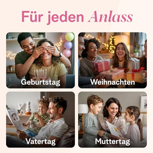 Foto von Riesen Milka Schokoladentafel personalisiert mit Botschaft - Personalisierte Geschenke mit Milka Schokoladentafeln, Geburtstagsgeschenk für Männer und Frauen (6 Tafeln)
