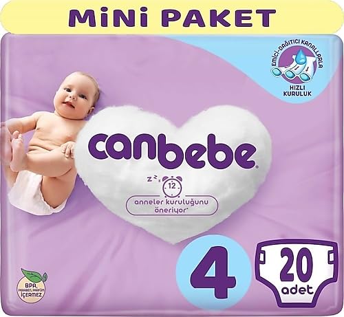 Canbebe Baby Diapers Bebek Bezi, PFXF 2 Star Junior 20x4