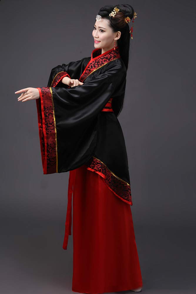 Damen Kleidung Tang Anzug - Altertümlich Chinesischen Stil Traditionellen Kostüm Hanfu Kleider - für Bühnenshow Performances