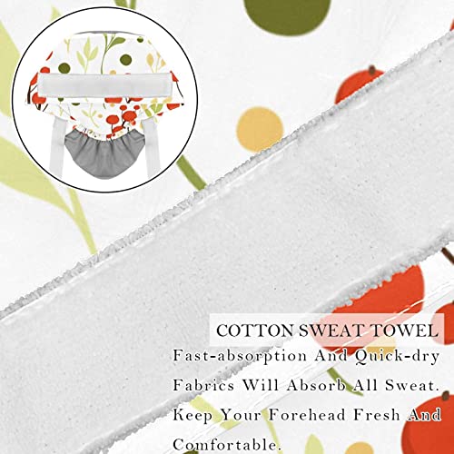 Chapeaux bouffants de travail mixtes JDEZ casquettes ajustables imprimé fruits rouges - 2