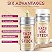 Women's and Children's Hair Wax Stick - 2-Piece Set Edge Control & Flyaway Tamer All-Day Hold Hair Wax for All Hair Types Anti-Frizz & Sleek Ponytails Travel Size