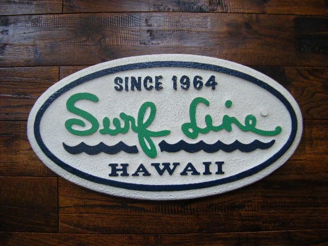 Amazon.co.jp: Surf Line/サーフライン ヴィンテージ看板 ハワイ