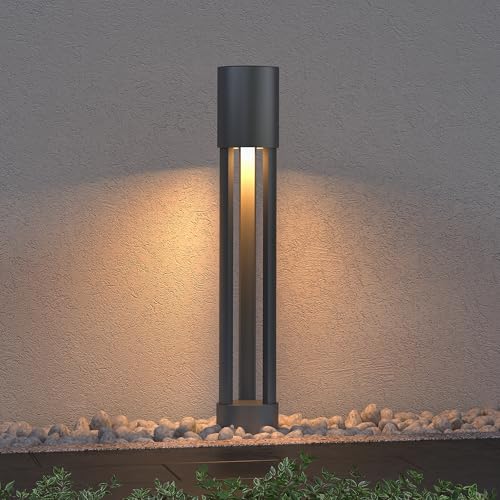 Mai & Mai Außenleuchte ⌀120xH700mm IP65 Wegeleuchte Außen | Pollerleuchte für Garten, 3000K Stehlampe Gartenlampe | Außenlampe Standleuchte...