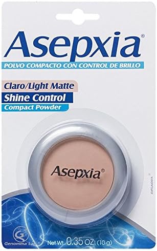 ASEPXIA Shine Control Compact Powder Makeup Lightweight Breathable Light, 0.35 oz