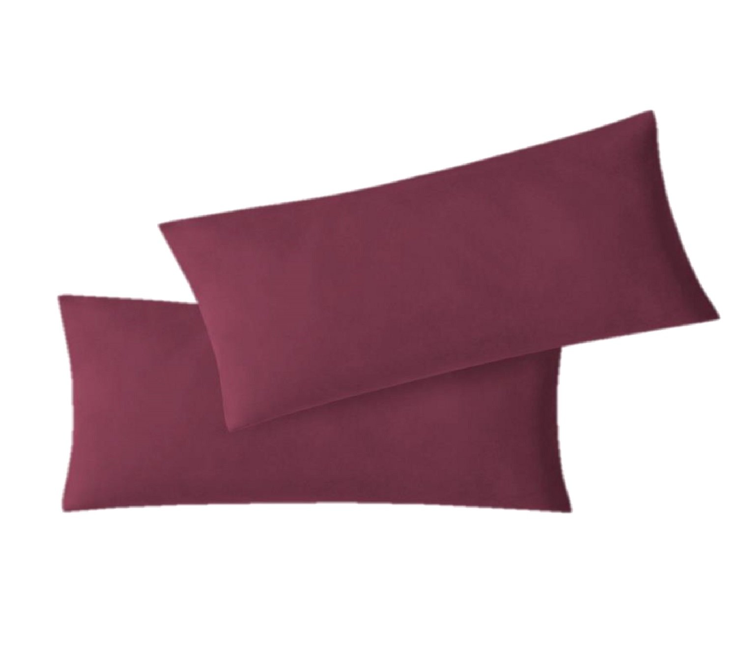 EXKLUSIV HEIMTEXTIL Federe Per Cuscino In Jersey Di Cotone, 40x40 Cm, 2 Pezzi, Colore Argento