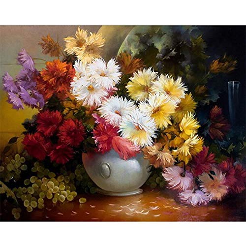 Peinture par numéros adulte débutant kit toile acrylique loisir créatif