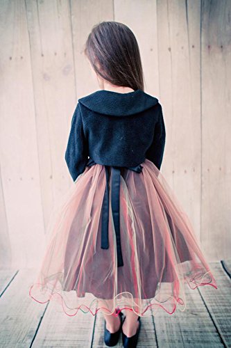 iGirlDress Little Girls Cozy Bolero Jacket Cover Sweater Size 2-124