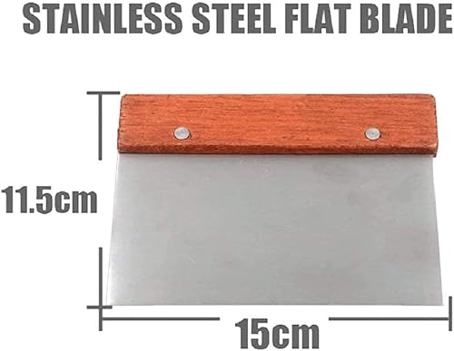 Miniatura 3 de peicees 2pcs acero inoxidable Wavy & Straight Jabón Moho Molde Cortador de Pastel Herramientas de Corte Set