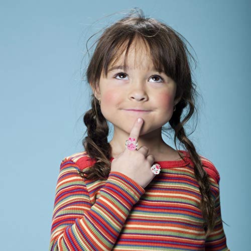 Sotogo 50 Pieces Little Girl Rings Jewelry Rings Girl Pretend Play Rings And Dress Up Rings, Little Girls Gift #TOP5