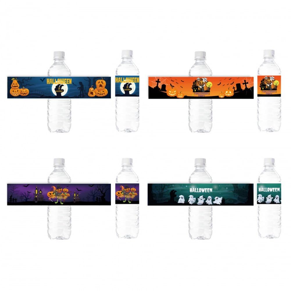Autocollants d'Halloween, ensemble d'autocollants électrostatiques réutilisables, idéal pour