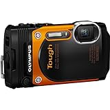 Olympus TG-860 Tough Waterproof Digital Camera with 3-Inch LCD (Orange)