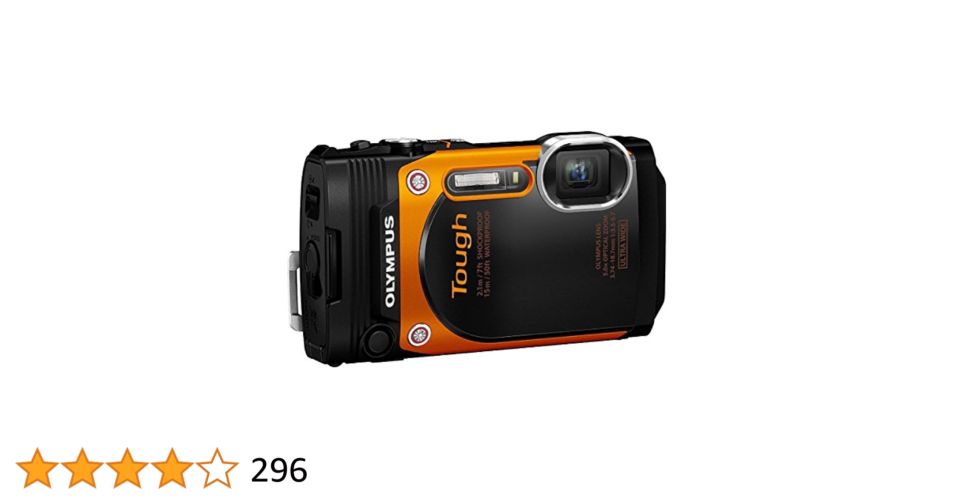 Amazon Canada: Olympus TG860 Digital PS Camera Orange
