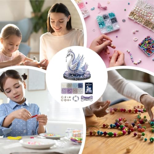 Kit de abalorios 3D de animales con cuentas para principiantes 4