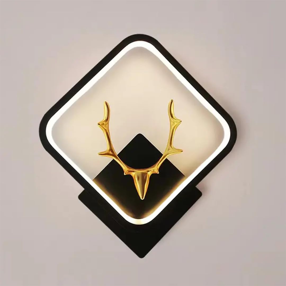 Golden Deer Wall Light - LED Decorative Lamp -10