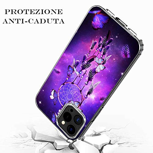 Mixroom - Cover Custodia per iPhone 11 PRO con