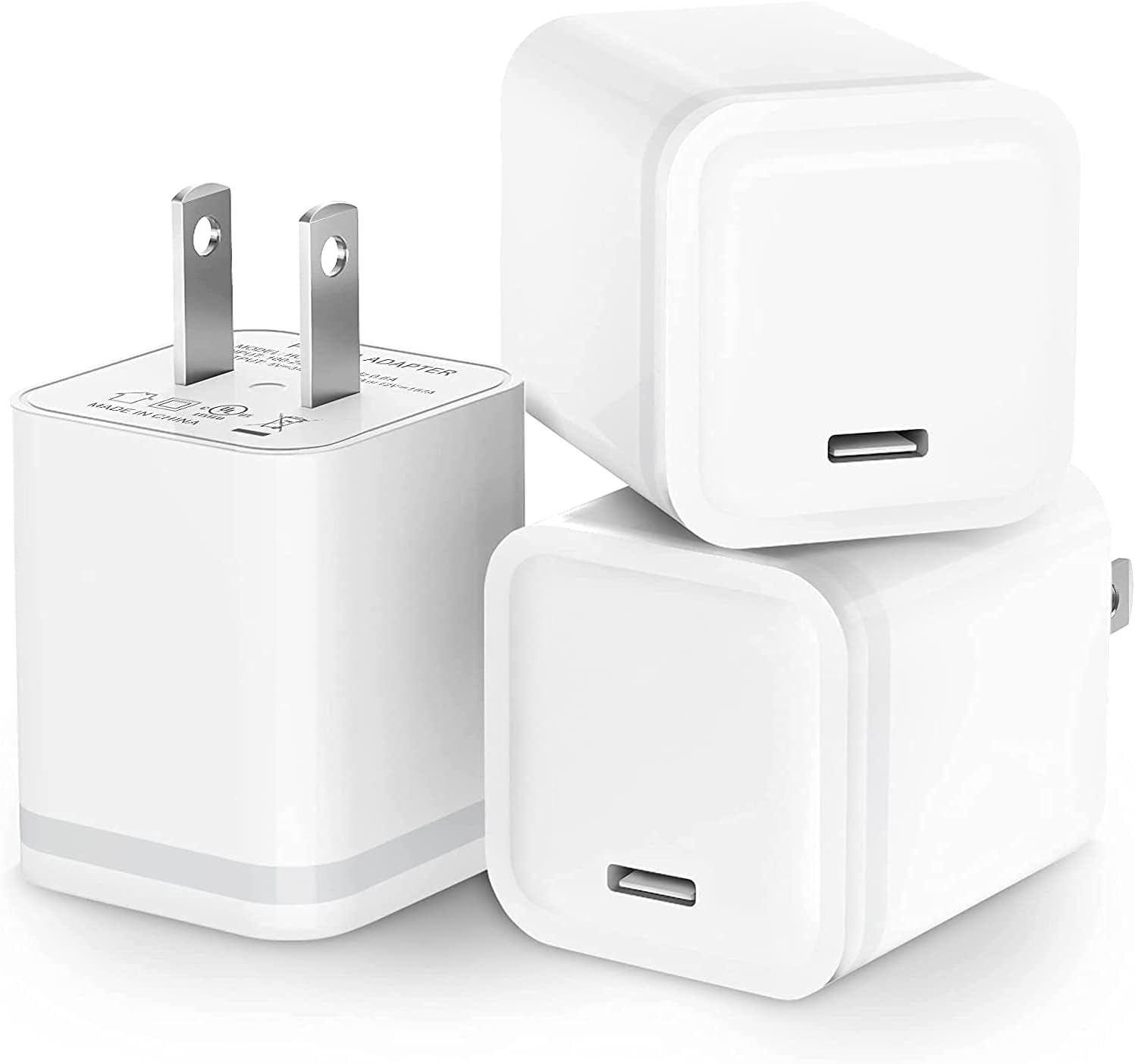 Special TUCIWNK 20W USB C Charger Block 3-Pack for iPhone 13/13 Mini/13 Pro/13 Pro Max 12/12 Mini/12 Pro/12 Pro Max 11/11 Pro/11 Pro Max XS Max, PD Fast Wall Charging Box Brick USBC Plug Cube Power Adapter