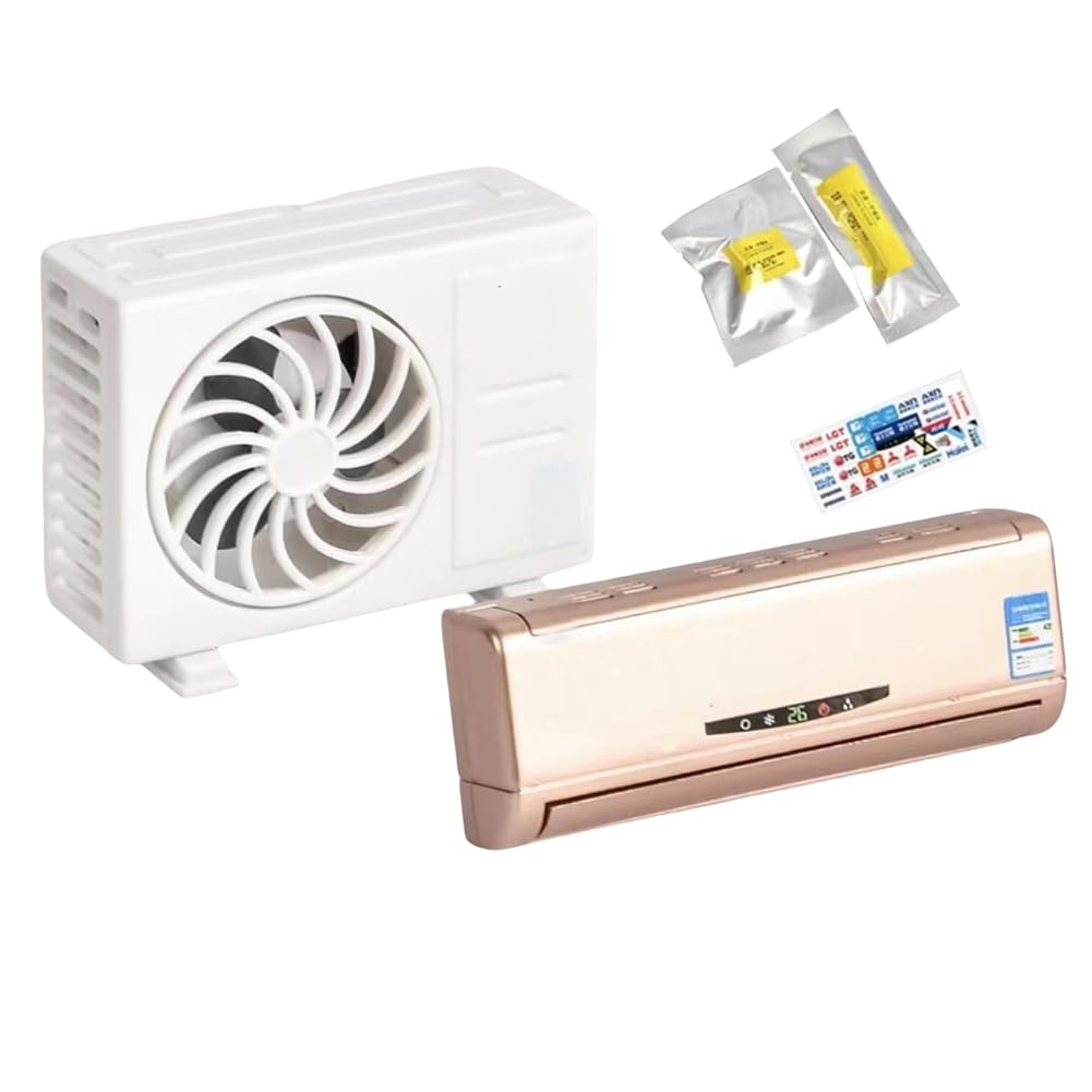 CTRLZS Mini Air Conditioner Model Aromatherapy Car Air Outlet Fragrance Interior Decoration Perfume Long-Lasting Ornaments C