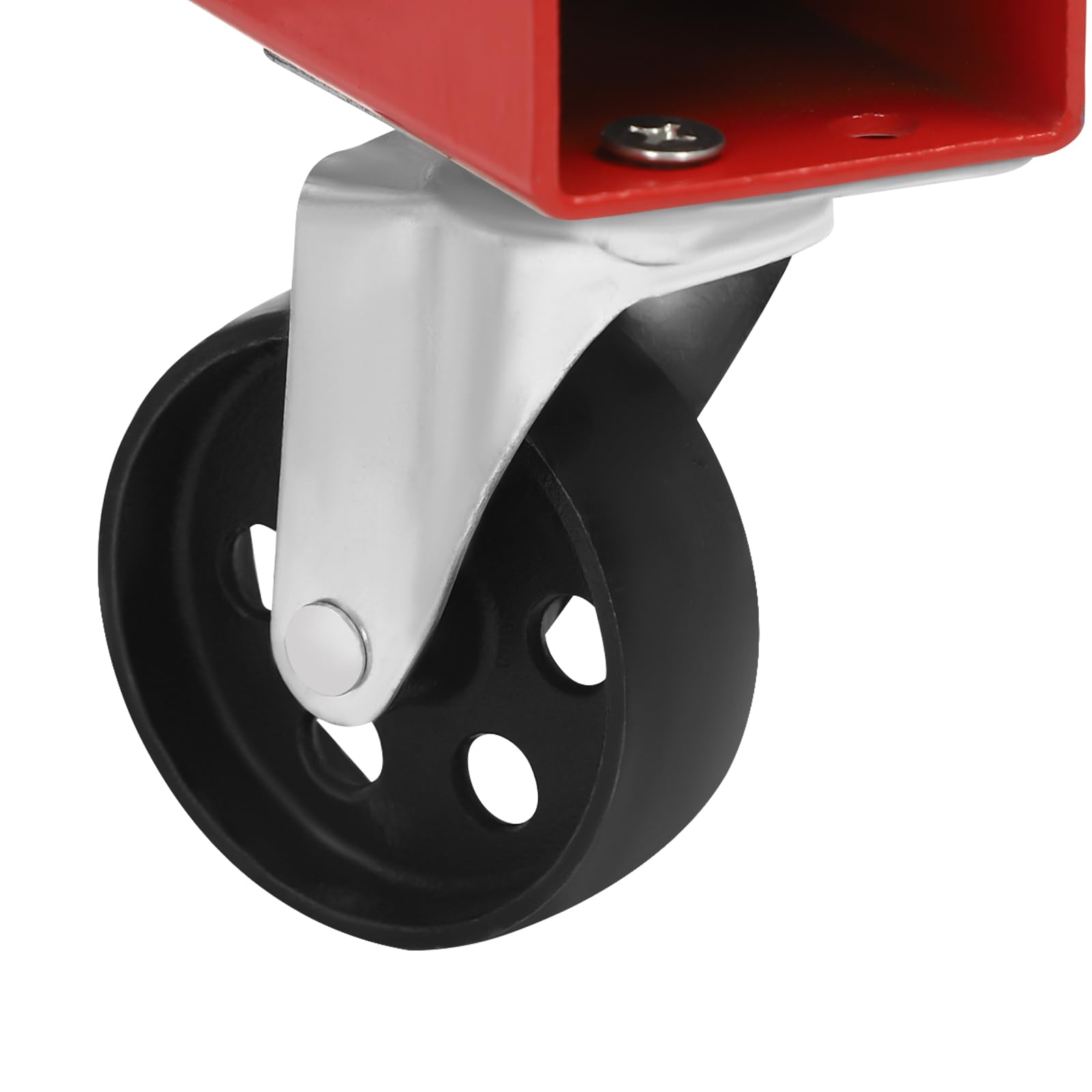 Gru idraulica pieghevole da 2 tonnellate (2000 kg) – Gru per motori con 6 ruote e 4 livelli di regolazione dell'altezza, capacità di carico fino a 2000 kg per motore, trasmissione, sollevamento in