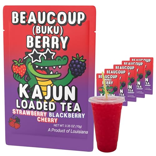 Kajun Loaded Tea – Beaucoup Berry | Strawberry + Blackberry