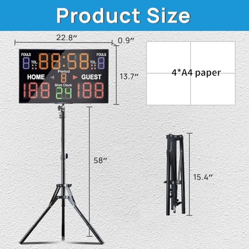 Marcador electrónico YZ con trípode miniatura 3