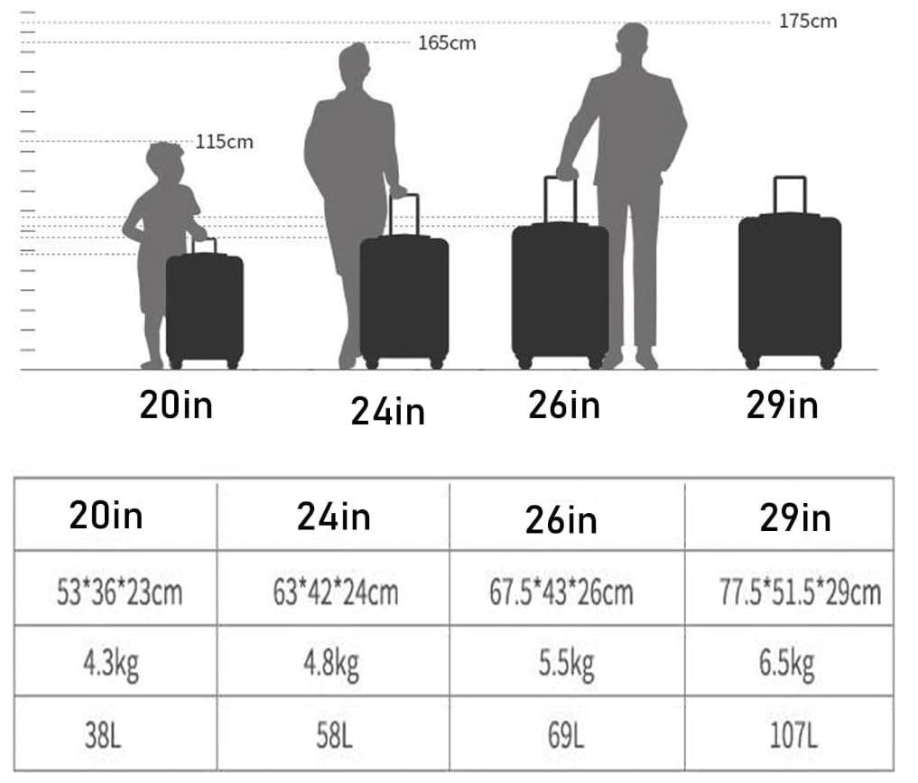 Meoky Aluminiowa walizka Duża srebrna walizka Walizka kabinowa Walizka na bagaż podręczny z kołami obrotowymi TSA Zamek szyfrowy,4,26in