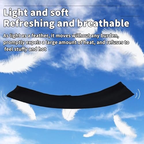 ASIRYVA 2 PCS Black Headbands, Stylish & Durable Head bands for Women, Perfect for Sports, Sweat Bands, Fashion, Makeup and Everyday Use (7cm) - Image 6