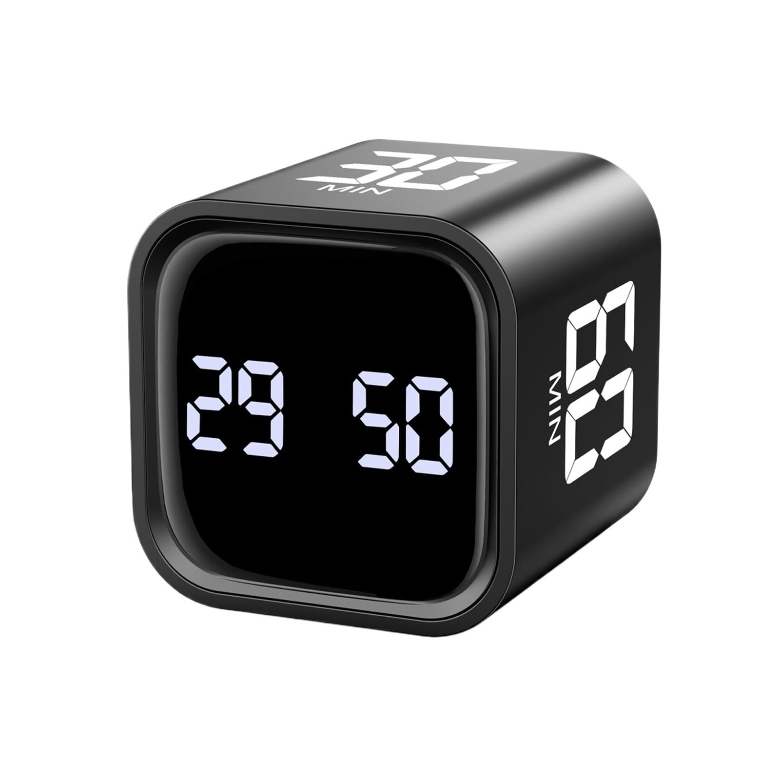 Multi Cube Timer Rotation Cooking Countdown Gravity Sensor Flipping For Tasks Work Study Kitchen Reliable Efficient