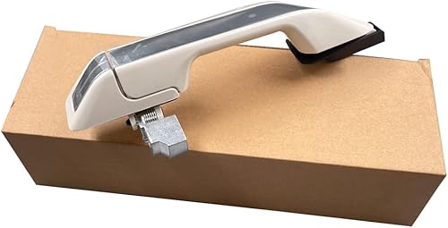 HUYILUN0104 White Painted with Chrome Exterior Door Front Driver Side Outer Handle Compatible with Honda Odyssey 2011-2017 HUYILUN0104 White Painted with Chrome Exterior Door Front Driver Side Outer Handle Compatible with Honda Odyssey 2011-2017