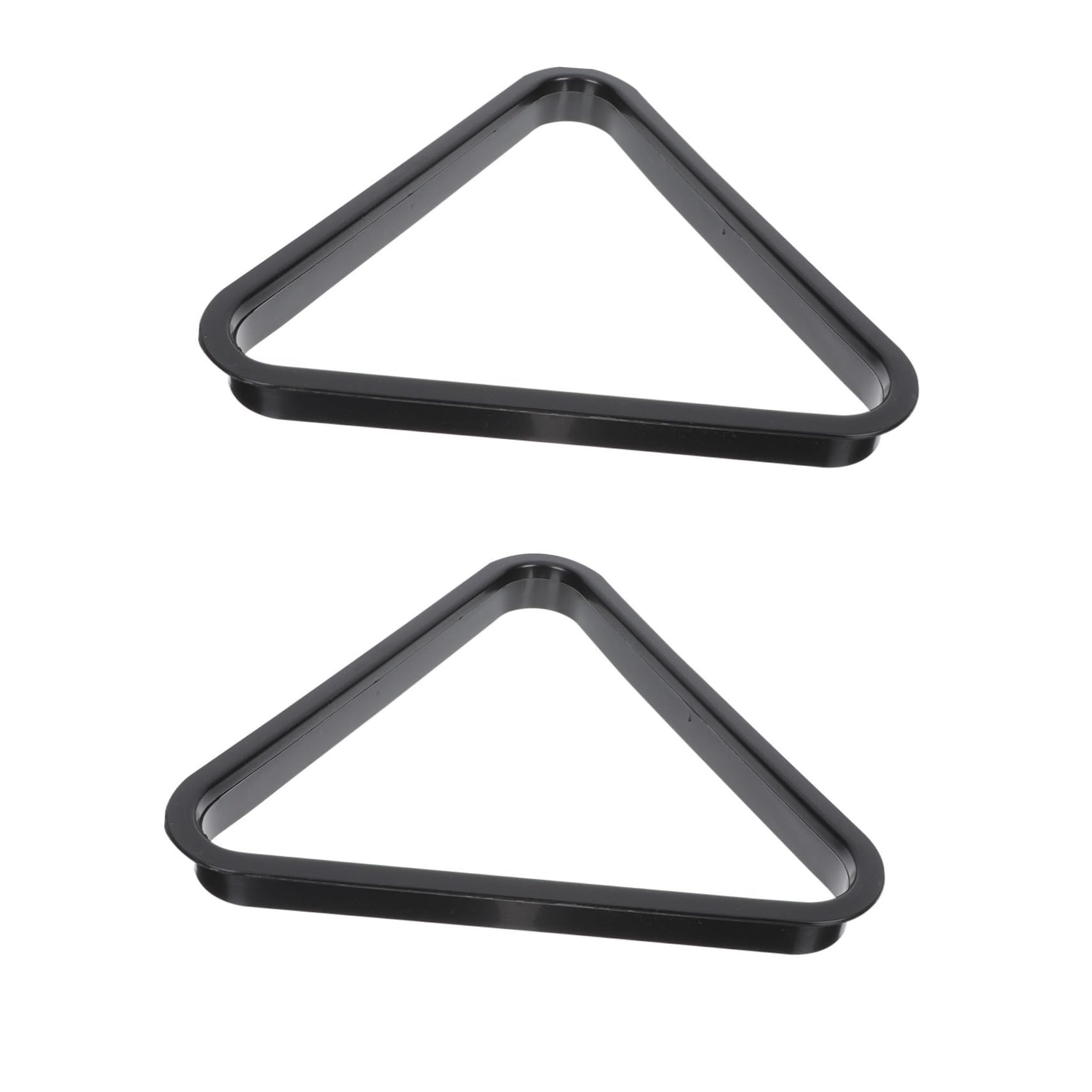 DECHOUS 2Pcs Billiard Rack Durable Plastic Billiards Accessory for and Pool Tournaments Premium Quality Easy to Use Fits Standard Tables