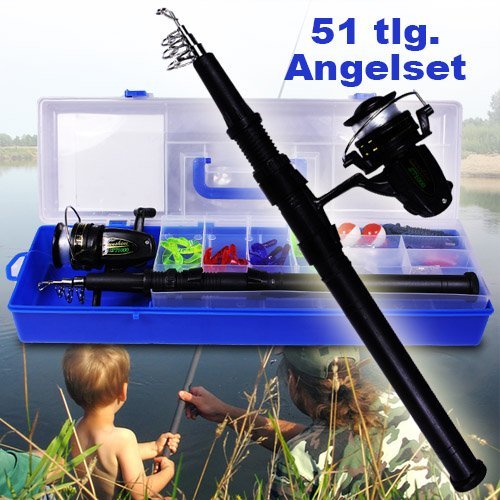 XQ Max Fishing box set complete with rod and reel by XQ Max