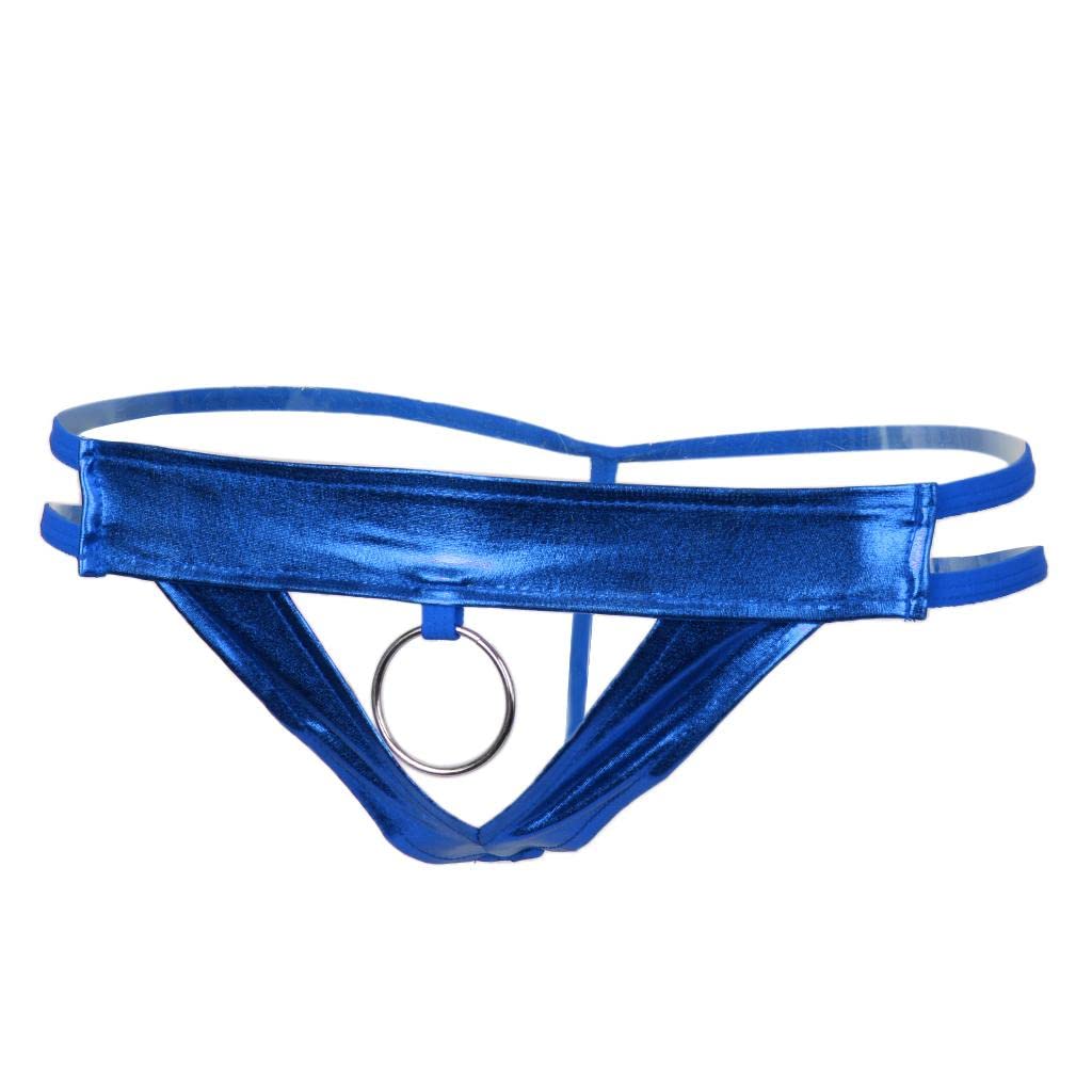 myaddiction 4 Colors Men's T-Back Underwear Low-Rise Man Bikini G-String Thong Blue Clothing Shoes & Accessories | Mens Clothing | Underwear-picture-25