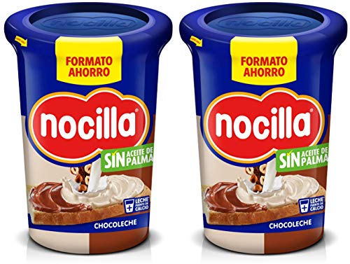 Nocilla Chocoleche-Sin Aceite de Palma:Crema de Cacao-650g (Pack de 2) Cover