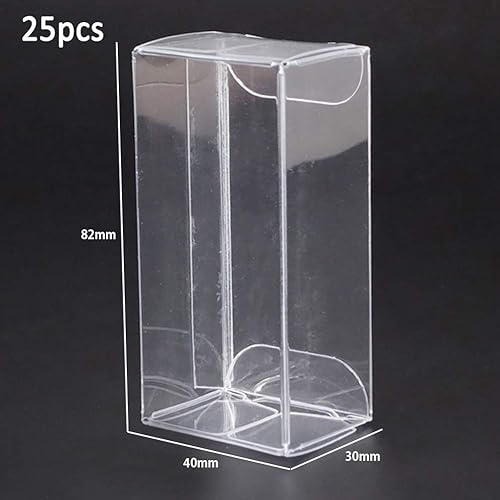 Miniatura 5 de Generic 50 cajas de exhibición de automóviles de juguete caja transparente de PVC de plástico caja de exposición caja organizadora de autos de