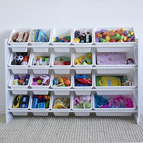Humble Crew Storage Organizer with 20 Storage Bins, White (WO814) 5 51re6RezRmL. AC