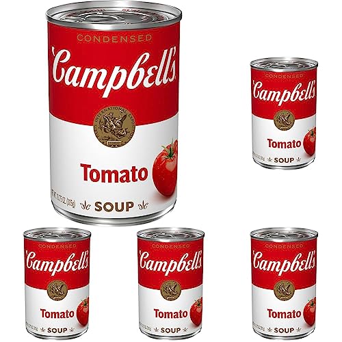 Image of Campbell's Condensed Tomato Soup, 10.75 Ounce Can (Pack of 5)