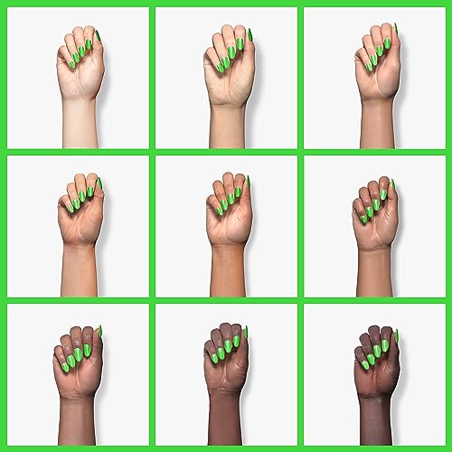 Beetles Neon Green Gel Nail Polish, 15ml Soak Off UV LED Day Nails Lamp Salon DIY Home Gift for Women Lime Green - 5