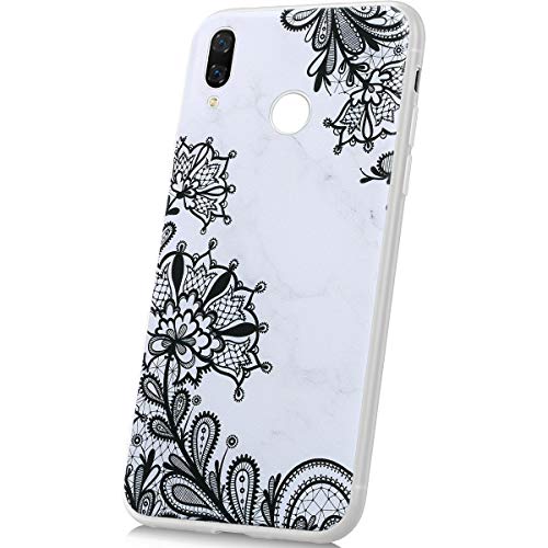 JAWSEU Case Compatible with Xiaomi Redmi Note 7, Colourful Marble Series Design Soft TPU Silicone Gel Rubber Bumper Matte Case Ultra Thin Flexible Slim Fit Anti-scratch Shockproof Protective Cover-6