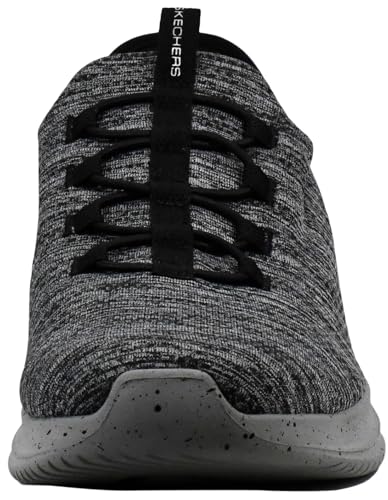 Skechers Men's Slip-ins: Ultra Flex 3.0 - Right Away Shoes, Black/Charcoal, 8 Medium