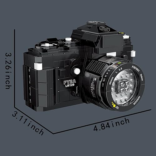 Miniatura 6 de Uvini - Cámara de bloques de construcción, juguetes STEM de bricolaje, juego de ladrillos de construcción de edificios, el mejor regalo para